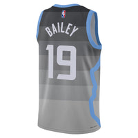 Utah Jazz Nike 2025/26 City Edition Swingman Jersey - Gray - Ace Bailey