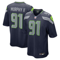 Seattle Seahawks Byron Murphy II Nike College Navy Player Game Jersey