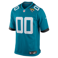 Jacksonville Jaguars Nike Teal Custom Game Jersey