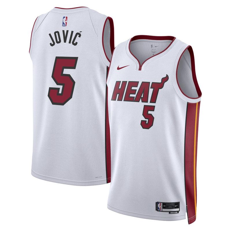 Miami Heat Nike Association Edition Swingman Jersey - White - Nikola Jovi?