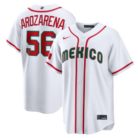 Mexico Baseball Randy Arozarena Nike White 2026 World Baseball Classic Home Stadium Jersey