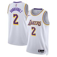 Los Angeles Lakers Nike Association Edition Swingman Jersey - White - Jarred Vanderbilt
