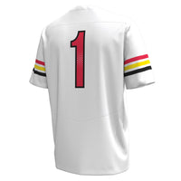 Under Armour #1 White Maryland Terrapins Replica Football Jersey