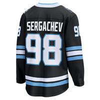Utah Mammoth Mikhail Sergachev Fanatics Black Home Breakaway Player Jersey