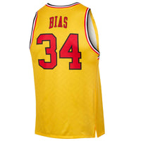 Under Armour Len Bias Gold Maryland Terrapins Replica Player Jersey