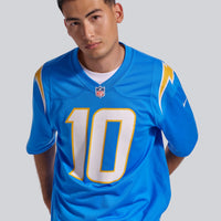 Los Angeles Chargers Justin Herbert Nike Powder Blue Player Game Jersey