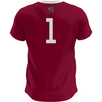 GameDay Greats Garnet South Carolina Gamecocks Lightweight Soccer Fashion Jersey