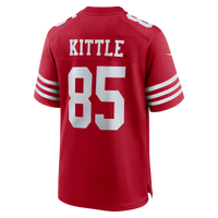 San Francisco 49ers George Kittle Nike Scarlet 80th Anniversary Game Jersey