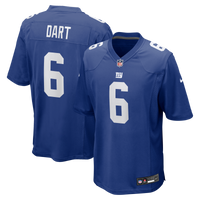 New York Giants Jaxson Dart Nike Royal Team Game Jersey