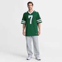 New York Jets Geno Smith Nike Legacy Green Game Jersey