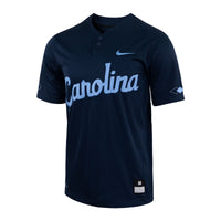 Nike Navy North Carolina Tar Heels Two-Button Replica Baseball Jersey