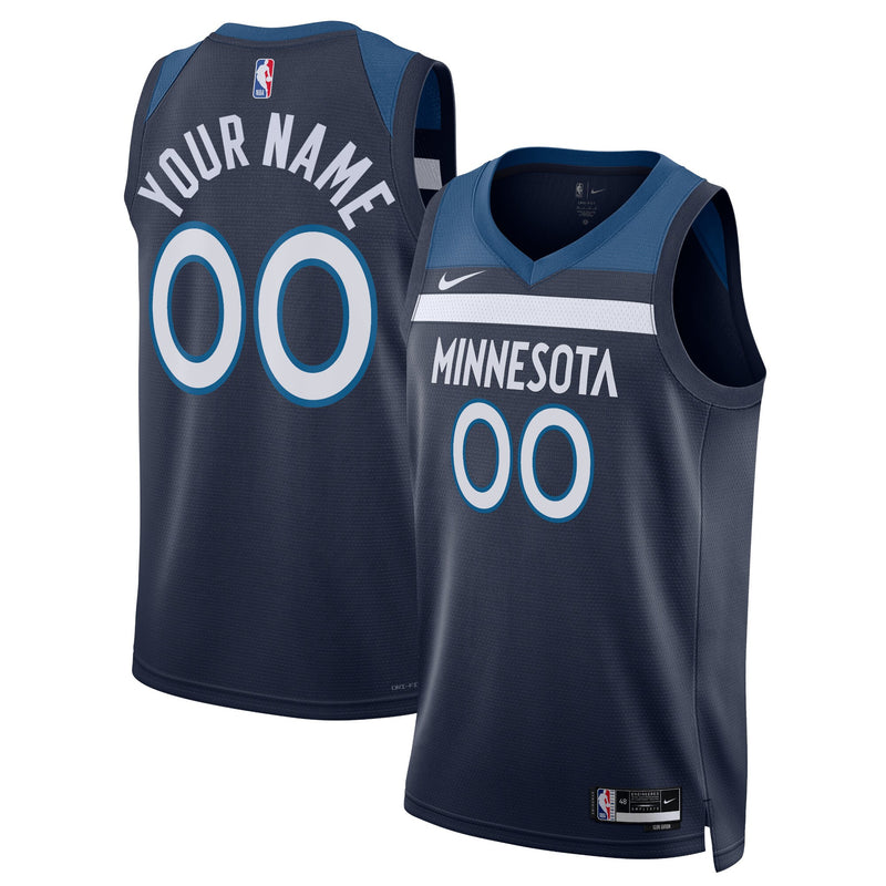 Minnesota Timberwolves Nike Icon Swingman Jersey - Custom