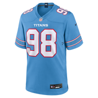 Tennessee Titans Jeffery Simmons Nike Light Blue Game Jersey