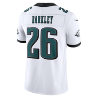 Philadelphia Eagles Saquon Barkley Nike White Vapor F.U.S.E. Stitched Limited Jersey