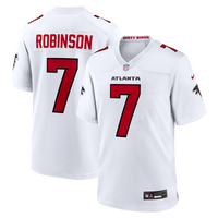 Atlanta Falcons Bijan Robinson Nike White Game Jersey