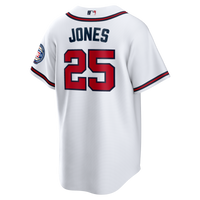 Atlanta Braves Andruw Jones Nike White Home Replica 2026 Hall of Fame Patch Jersey