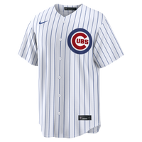 Chicago Cubs Nico Hoerner Nike White Home Replica Jersey