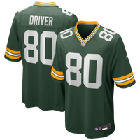 Green Bay Packers Donald Driver Nike Green Game Retired Player Jersey
