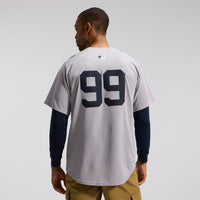 New York Yankees Aaron Judge Nike Gray Road Limited Player Jersey