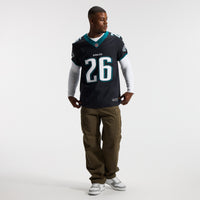 Philadelphia Eagles Saquon Barkley Nike Black Alternate Vapor F.U.S.E. Elite Jersey