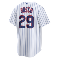 Chicago Cubs Michael Busch Nike White Home Replica Jersey