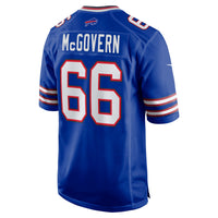 Buffalo Bills Connor McGovern Nike Royal Game Player Jersey