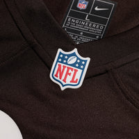 Cleveland Browns Carson Schwesinger Nike Brown 2025 NFL Draft Game Jersey