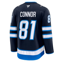 Winnipeg Jets Kyle Connor Fanatics Navy Home Premium Jersey