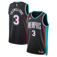 Memphis Grizzlies Nike Classic Edition Jersey - Black - Kentavious Caldwell-Pope