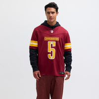 Washington Commanders Jayden Daniels Nike Burgundy Vapor F.U.S.E. Limited Jersey