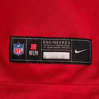 Kansas City Chiefs Justin Fields Nike Red Game Jersey