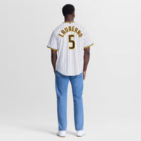 San Diego Padres Ramón Laureano Nike White Home Replica Jersey