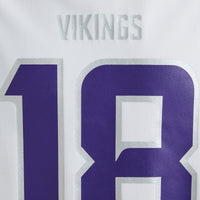 Minnesota Vikings Justin Jefferson Nike White Alternate Game Player Jersey