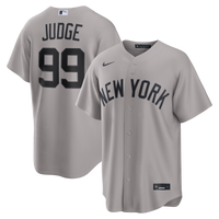 New York Yankees Aaron Judge Nike Gray Road Replica Jersey