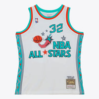 NBA Mitchell & Ness Karl Malone 1996 All-Star Swingman Authentic Jersey - White