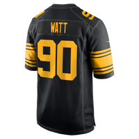 Pittsburgh Steelers T.J. Watt Nike Black Alternate Game Jersey