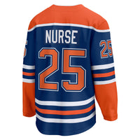 Edmonton Oilers Darnell Nurse Fanatics Royal Home Breakaway Player Jersey