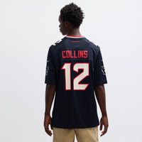 Houston Texans Nico Collins Nike Navy Game Jersey