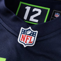Seattle Seahawks Jadarian Price Nike College Navy 2026 NFL Draft First Round Pick No. 32 Team Game Jersey