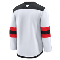 New Jersey Devils Fanatics White Away Premium Jersey