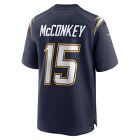 Los Angeles Chargers Ladd McConkey Nike Navy Alternate Super Chargers Game Player Jersey