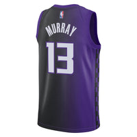 Sacramento Kings Jordan Brand Statement Edition Swingman Jersey - Purple - Keegan Murray