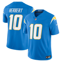 Los Angeles Chargers Justin Herbert Nike Powder Blue Team Vapor F.U.S.E. Stitched Limited Jersey
