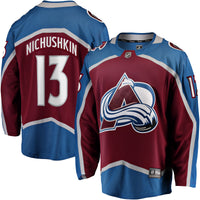Colorado Avalanche Valeri Nichushkin Fanatics Burgundy Breakaway Player Jersey