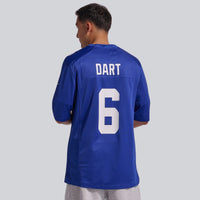 New York Giants Jaxson Dart Nike Royal Team Game Jersey