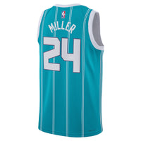 Charlotte Hornets Jordan Brand Icon Edition Swingman Jersey - Teal - Brandon Miller