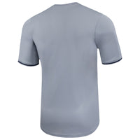 Nike Gray Illinois Fighting Illini Limited Baseball Jersey
