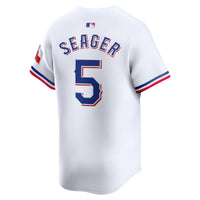 Texas Rangers Corey Seager Nike White Home Limited Player Jersey