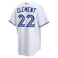 Toronto Blue Jays Ernie Clement Nike White Home Replica Jersey