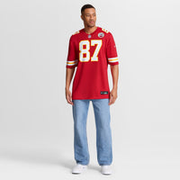 Kansas City Chiefs Travis Kelce Nike Red Game Jersey